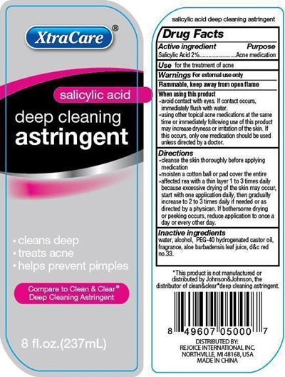 Label Image (Deep Cleaning Astringent Label)